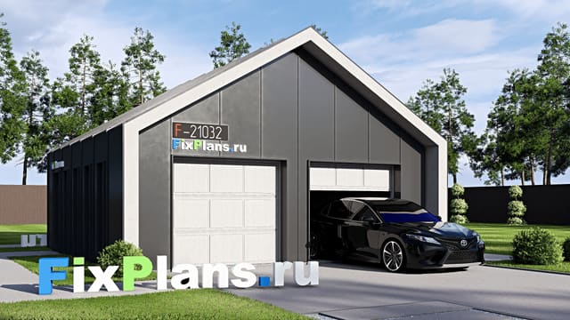 Одноэтажный дом F-21032